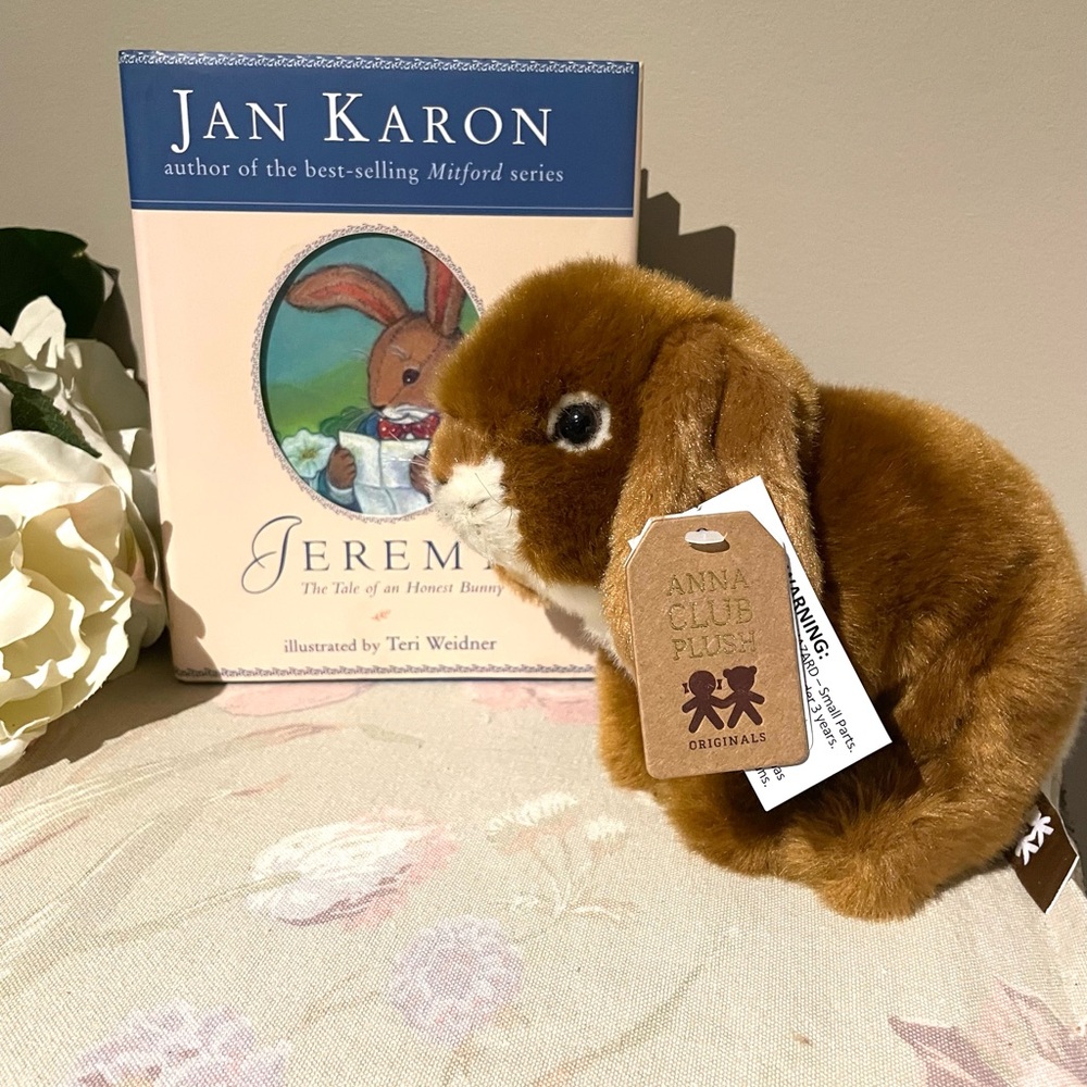 Jeremy Bunny Book & Stuffy 🐇